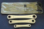 Vtg Nos Craftsman 9-4369 3PC Metric 12PT Ratchet Box End Wrench Set 6MM-16MM. Fixed Price $32.00.