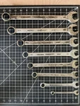 Palmera Truecraft 8-PIECE Combination Wrench Set Spain Chrome Vanadium. Fixed Price $59.99.