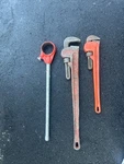 Ridgid 31035 36" Heavy-duty Straight Pipe Wrench Plus 24. Fixed Price $200.00.