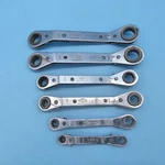 Sk Tools Usa 6PC Metric 7MM 18MM Offset Ratcheting Box End Wrench. Fixed Price $119.99.
