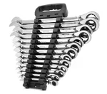 Wen WR132 13PCS Reversible Ratcheting Sae Combination Wrench Set W/storage Rack. Fixed Price $118.42.