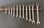Craftsman Vv Sae Combination Wrench Set 1/4"-15/16 With Magnetic Bar Holder. Fixed Price $44.99.