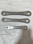 Vintage Craftsman Set Of 3 Usa Double Box End Ratcheting Wrench Sae. Fixed Price $17.50.