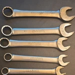 Blue-point Doex Sae Combination Wrench Set 5PC 7/16-3/4 Open/box. Fixed Price $54.99.