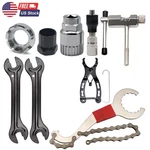 Bike Repair Tool Kit Crank Chain Cutter Extractor Bracket Freewheel Puller 9 Pcs. Fixed Price $18.99.