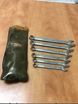 Vintage Craftsman 4462 Series, Piece Sae 12 Point Combination Wrench Set. Fixed Price $24.99.