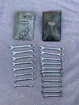 Sears Craftsman Combination Ignition Wrench Set 43441 & 42928 Sae Metric Pouch. Fixed Price $50.00.
