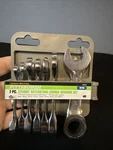 New Pittsburgh Stubby Ratcheting Combo Wrench Set, #93922 Metric. Fixed Price $24.99.