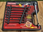 Sexy Nos Sears Craftsman Usa Sae Crossforce Combination Wrench Set 8PC 46520. Fixed Price $349.99.