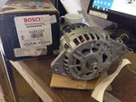 Caterpillar Ag. & Ind.f Alternator Bosch AL0712X Reman = AL0720??. Fixed Price $150.00.