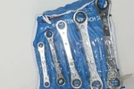Alltrade 5-PIECE Ratcheting Wrench Set W/vinyl Pouch, New Box. Fixed Price $19.99.