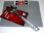 Husky Adjustable Wrench 10 In Wide Jaw Anti-slip Design Heat-treated Steel. Fixed Price $14.95.