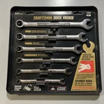 Craftsman Quick Wrench Set Sae 942356 New. Fixed Price $25.00.