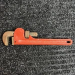 Vintage Super-ego 10" Pipe Wrench Industrial Heavy Duty Hand Tool 102-10. Fixed Price $12.25.