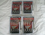 (4) New Gearwrench 5PC Sets (2 Sae + Metric) 93004D 93005 - 20 Wrenches Total!. Fixed Price $82.90.