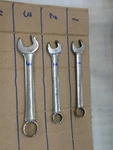 One- Snap-on Usa OEX-160 Or OEX-220 Stubby Combination Wrench 1/2" 11/16". Fixed Price $16.00.