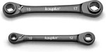 Kauplus 4 1 Non-slip Box End Reversible Ratcheting Wrench Set 2PCS, Metr.... Fixed Price $56.22.