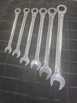 Craftsman Ratcheting Wrenches A-ae 42561, 42562, 42563, 42564, 42565, 42567. Fixed Price $55.00.