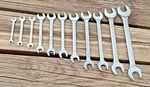 Vintage Challenger By Proto Usa Open End Wrench Set Sae 11 Pc 18 Sizes Excellent. Fixed Price $45.00.