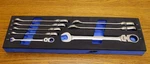 Cornwell CRW8SFB Piece 120-TOOTH Sae Flex Ratcheting Combination Wrench Set. Fixed Price $230.00.