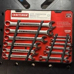 Vintage Craftsman 12 Piece Combination Wrench Set 9-47046. Fixed Price $50.50.