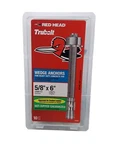 Red 5/8" 6" Hot-dipped Galvanized Steel Hex-nut-head Wedge Anchor 10-PACK. Fixed Price $39.99.