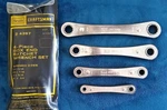 Vintage Sears Craftsman 9 4367 - Piece Box End Ratchet Wrench Set Excellent!. Fixed Price $30.00.