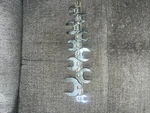 Husky Tools Crowfoot Socket Wrench 10 Pc Set 3/8" Drive 7/16 1-1/4 Pre Owned. Fixed Price $50.00.