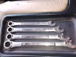 Craftsman Wrench Ratcheting Box End/ Open Speed 12MM Size 43466 Va Series. Fixed Price $45.00.