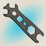 Vintage Meco NO.2 Welding Tank Cylinder Wrench Combination Tool 6" Long. Fixed Price $12.95.