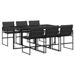Outdoor Dining Set With Cushions And Tempered Glass Top Vidaxl. Fixed Price $502.99.