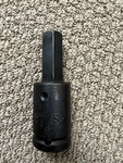 Proto # 07590-7/8 Hex 3/4" Drive Heavy Duty Impact Bit Socket Total Length 4.75. Fixed Price $35.00.