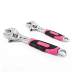 Adjustable Wrench Set Pink (2-PIECE) New. Fixed Price $16.98.