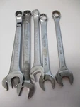 Wrench Set Of 6, 13/16" Open Box End, Asst Lot Brands, Unused. Fixed Price $55.00.