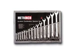 Metrinch MET-0135 Combination Spanner Wrench Set 15TG 8-32MM 5/16" 1/4". Fixed Price $182.70.