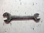 Billings Spencer Usa Triangle 1118 Open End Wrench 3/8 - 5/16 Uss Antique. Fixed Price $6.90.
