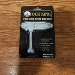 Tour King Pro Golf Spike Wrench For Shoes Steel Pins Package Nos. Fixed Price $9.99.