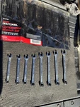 8PC Sears Craftsman Usa Nos 44749 Metric Combination Wrench Set Pouch Vv Rare. Fixed Price $44.95.