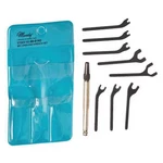 Moody Tool 58-0143 Open End Wrench Set, 9PC, 4IN, Sae. Fixed Price $17.99.