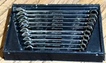 Snap On Tools 10MM -19MM Metric Wrench Set Combo 12PT Dr Lot Flank Tray. Fixed Price $305.00.