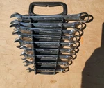 Pittsburgh 9 Pc Combination Wrench Set Metric Point End Automotive Tools. Fixed Price $22.99.