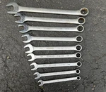 Stanley Combination Wrench Sae Set Of 9. Fixed Price $19.99.