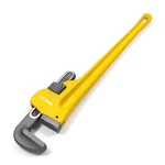 Tradespro Heavy-duty Pipe Wrench, Adjustable Straight 24-INCH, Yellow. Fixed Price $62.99.