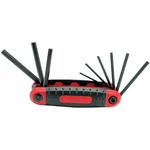 Wilmar Corp. / Performance Tool 9 Pc Folding Hex Key Set - Sae 1402. Fixed Price $18.10.