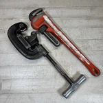 Ridgid No 1 Pipe Cutter Usa Heavy Duty With Wrench Plumbing Tool Lot. Fixed Price $32.50.
