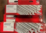 Craftsman Pc Metric Sae Standard Combination Wrench Sets 23048 & 23342 New. Fixed Price $189.95.