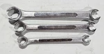 Ace & Taiwan Flare Nut Wrench Lot 6-PIECES Chrome Vanadium Garage Fresh. Fixed Price $24.64.