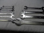 Duro Indestro Metric Open End Wrench Set Made Usa Up To 32MM (10 Pcs). Fixed Price $89.95.