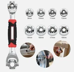 Multi-function 48-IN-1 Universal Wrench 360 Rotary Socket Spanner Repair Tool. Fixed Price $13.99.