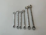 Vtg New Britain 6 Pc Metric Combination Wrench Set Usa Made 11MM-19MM. Fixed Price $25.00.